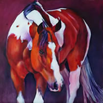 Paint horse